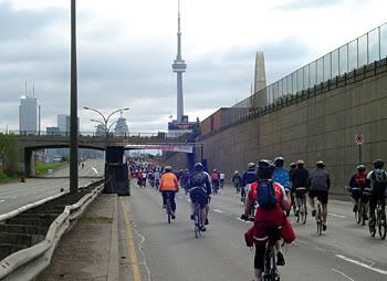 The CN Tower: embarrassingly small.