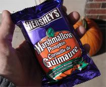 Hershey's Marshmallow Turd. Er... I mean, Pumpkin.