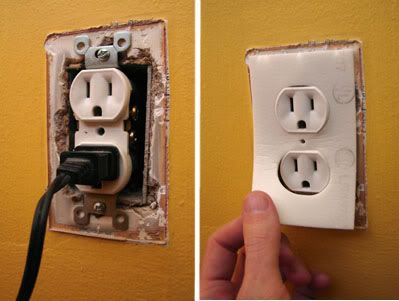 Dastardly gremlins can sneak into any house easily. Block all outlets with 'Gremlin-B-Gone'TM insulator plates.