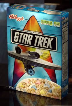Kellogg's white collars boldly went where Post's didn't - and made this awesome Star Trek cereal.