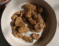 Like strange breakfast magic, Weetabix is first crunchy, then instantly soggified.