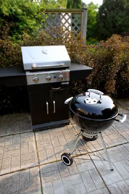 My new, old-school Weber grill.