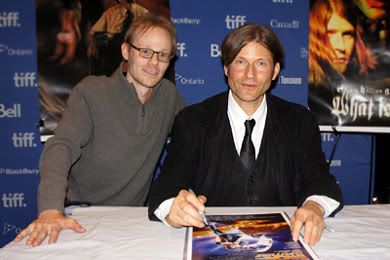 Crispin Glover at TIFF.