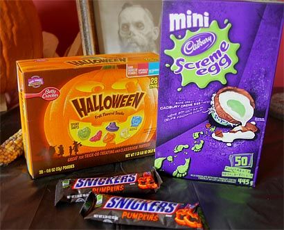 Halloween 2012 would be dead if it weren't for Betty Crocker, Mars Foods and Kraft Foods/Cadbury.
