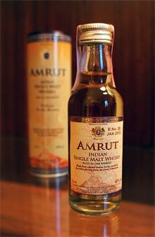 Indian whisky, all the way from India!