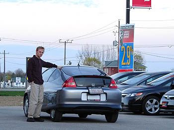 Extremely tiny tires. Extremely good fuel consumption. Extremely radical.