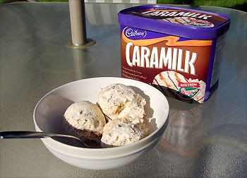 With ice cream, the Caramilk secret is a bit easier to figure out.