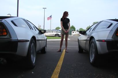 Delorean car show 2006