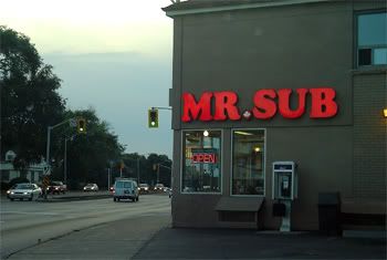 Mr. Sub quickly put Mrs. Ub out of business