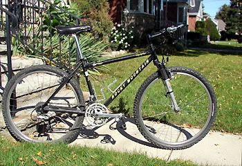 Bikes are a non-polluting form of getting to work at the coal-plant.