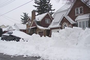 This is the first time I've ever had to shovel off my car.