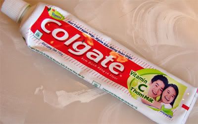 Colgate's Thailand-style toothpaste