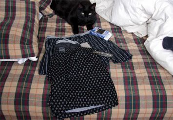 Were these my standard undies, that kitty would have X's for eyes. Plus she'd be upside down.