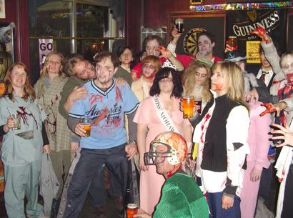 Group shot - about half the Zombies.