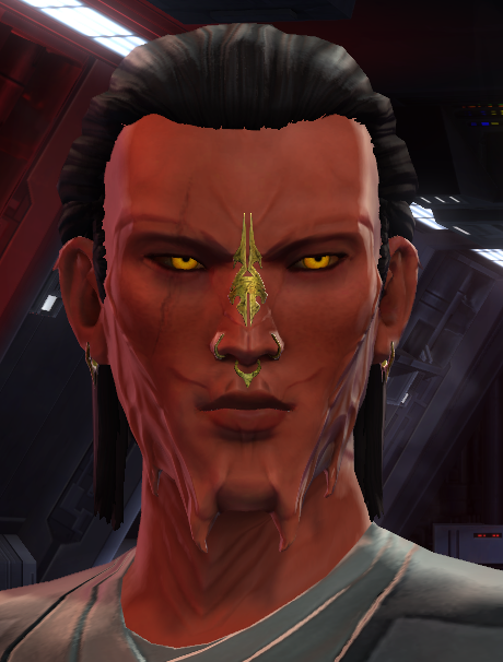 STAR WARS: The Old Republic - Sith Pureblood Eyecolor bug