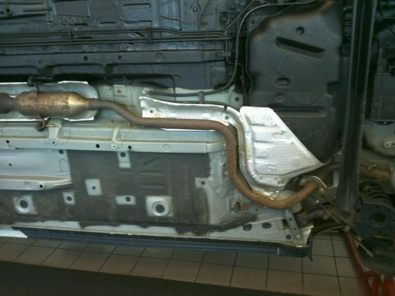 2008 Toyota yaris exhaust system