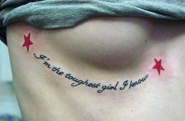  Breast Tattoo 