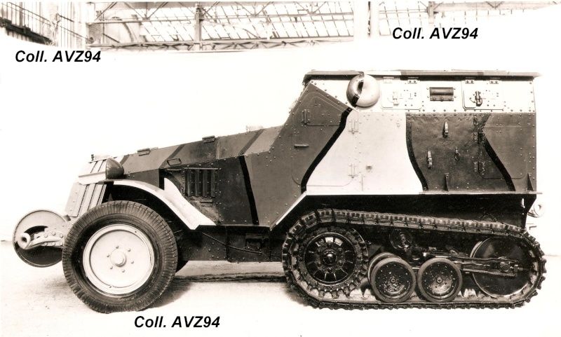  , but the concept was eventually used for the P16 armoured car