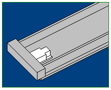 Build an HOn30 flatcar: Coupler mounting pad (diagram)