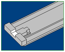 Build an HOn30 flatcar: Coupler mounting pad/end sills (diagram)