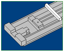 Build an HOn30 flatcar: Needle beams (diagram)