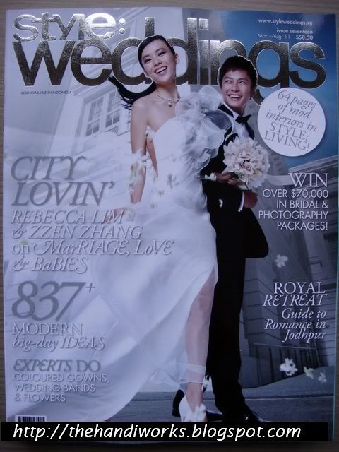 Singapore Style Weddings magazine 2011