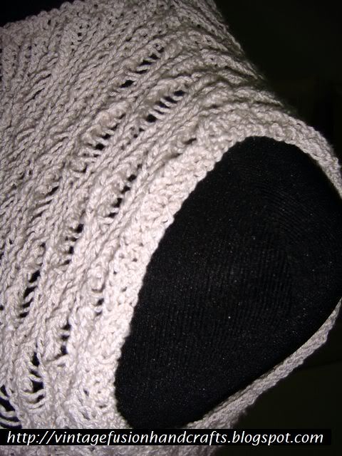 armhole pick up knitting