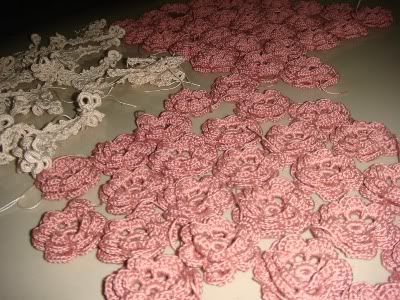hand crochet motifs