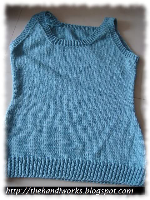 classic sleeveless summer knit top