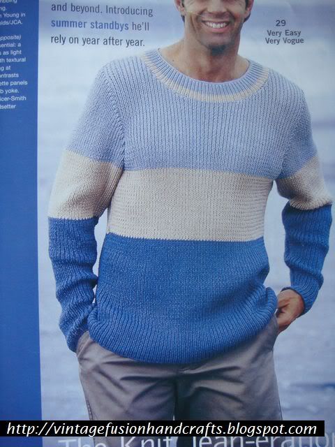 VK Knitting Magazine 2002 men