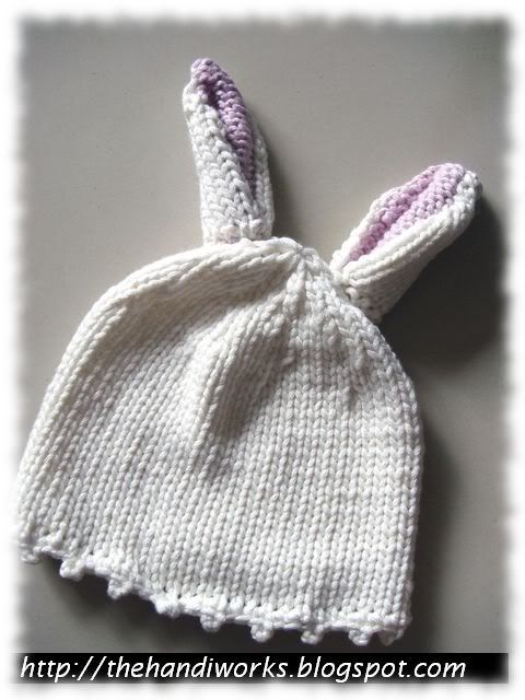 learn knitting baby bunny ear hat course in Singapore
