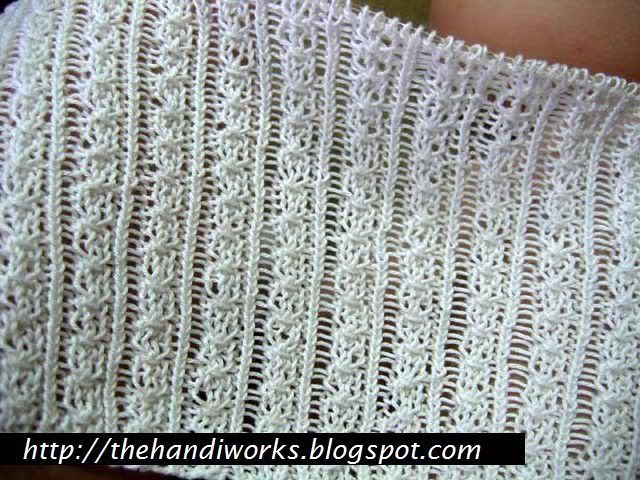 beginner lace knitting