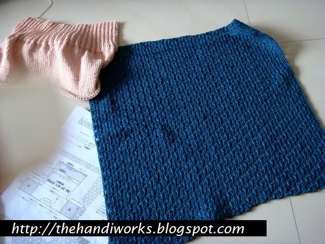 knitting and crochet project