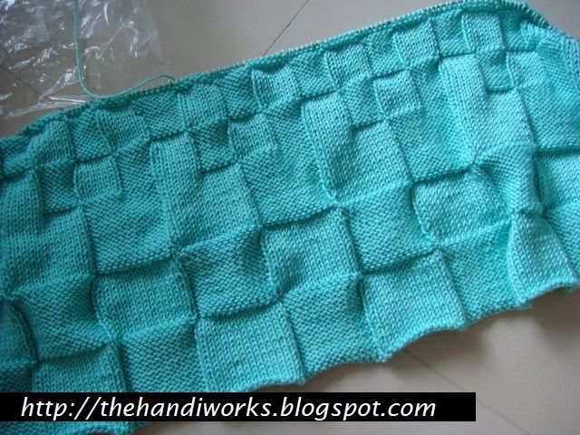 checkered basic knitting class Singapore