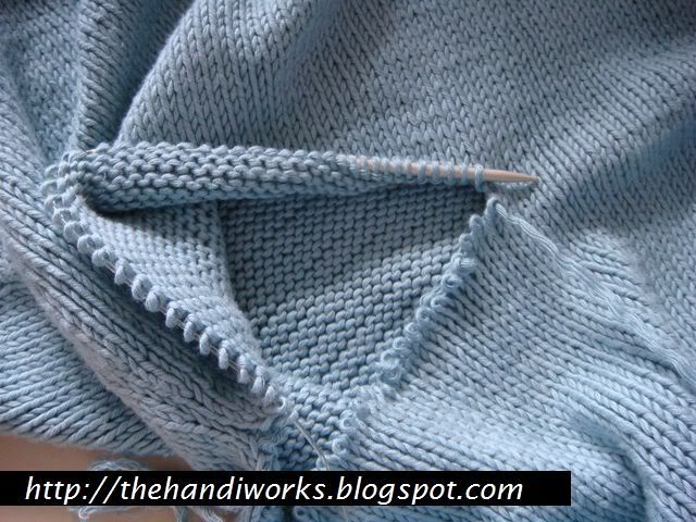 knitting salvage pick up stitches