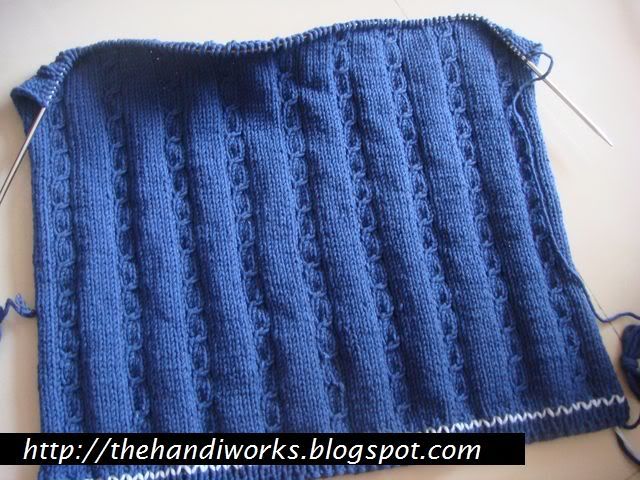 knitting men cotton cabled vest singapore