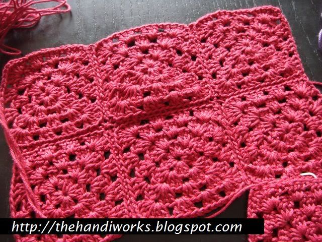 crochet square tablecloth