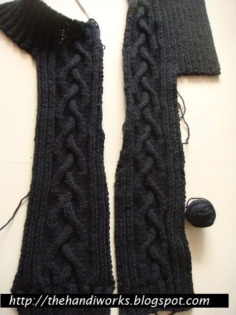 no experience beginner knitting cable first project in Singapore