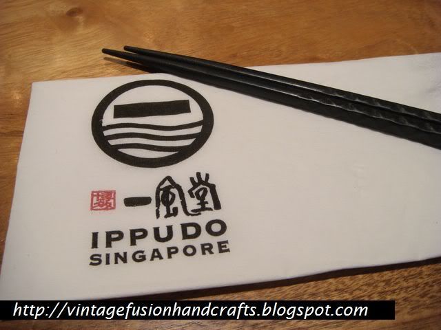 Ippudo Japanese ramen in Singapore
