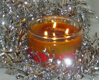 Tinsel From Natures Garden Old Style Candle Gallery Craft Server