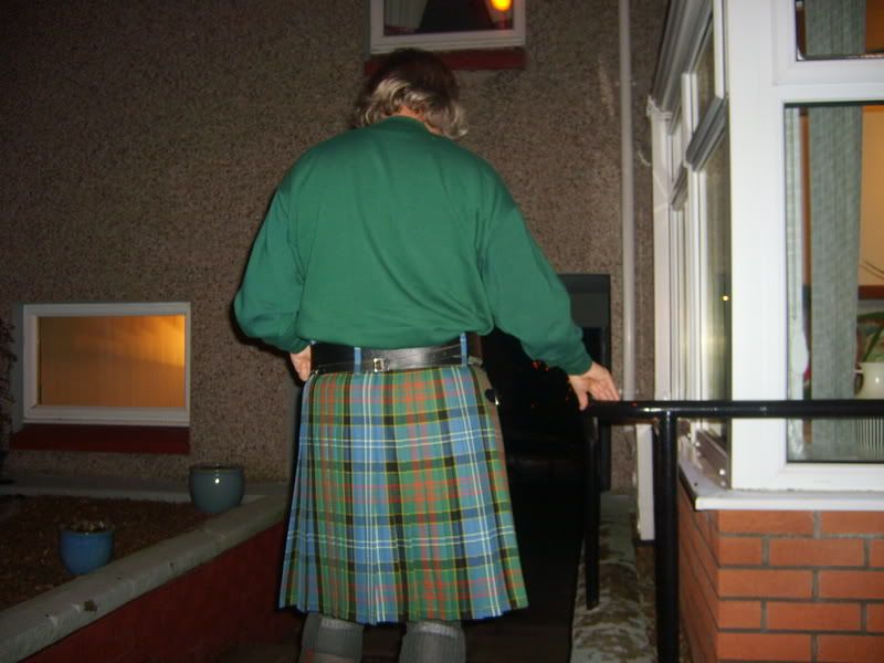 paisley tartan kilt