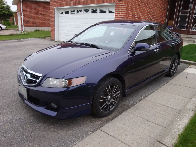 2004 Acura TSX with new wheels