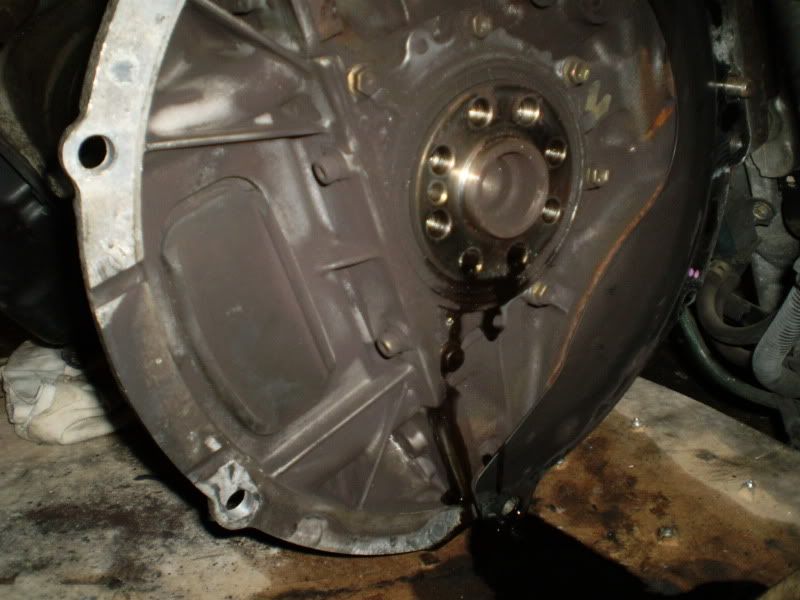 oil draining from flywheel bolt holes PICTURES MR2 Owners Club Forum