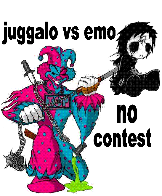 <img:http://i22.photobucket.com/albums/b348/bigbabysweets269/juggalosvsemos.gif>