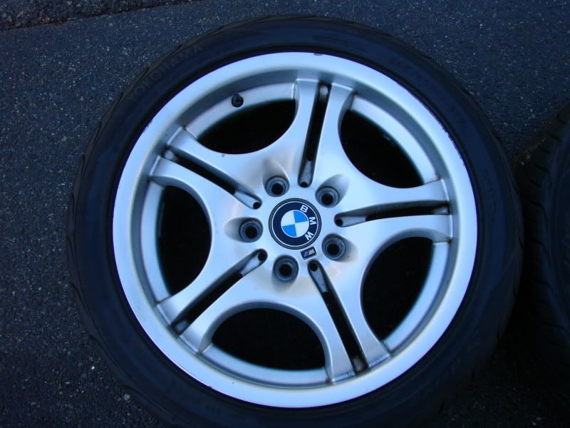 bmw e36 e46 330ci style M68 wheels and tires