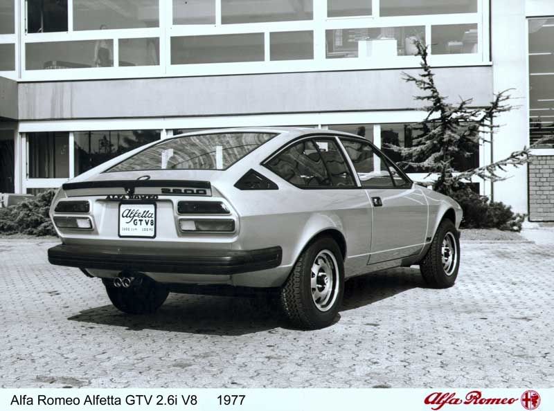 1976 alfa romeo alfetta gtv 20. Alfetta GTV8:
