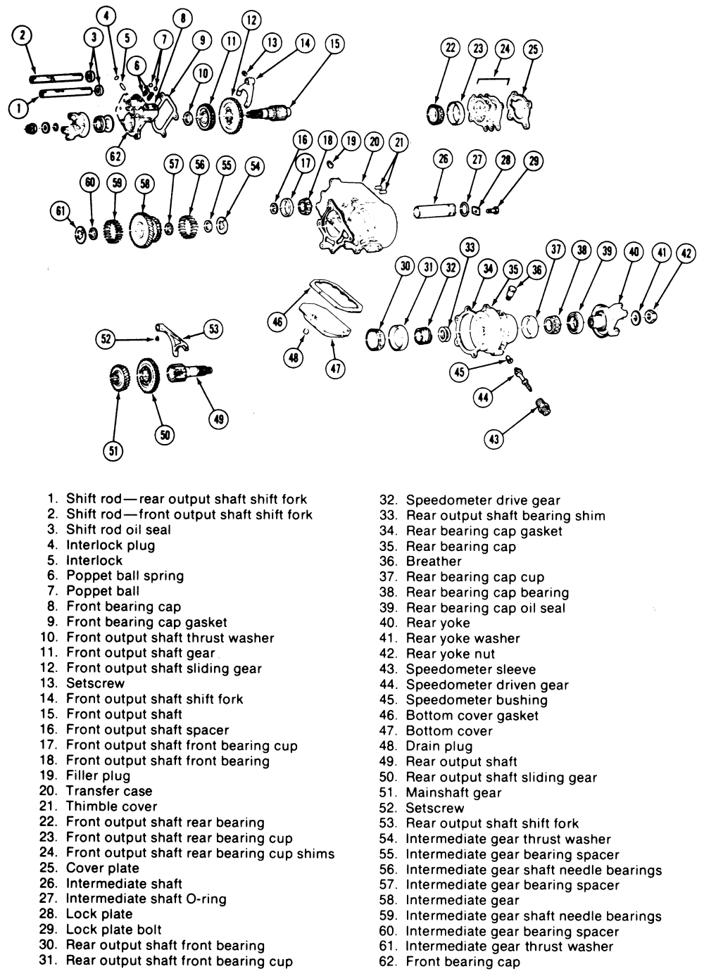 Guess this part. Dana 20 Pirate 4x4