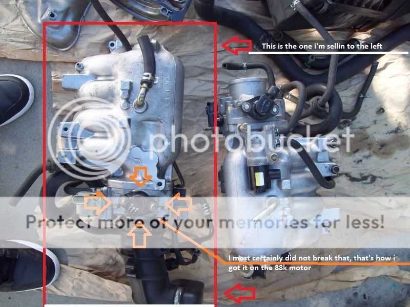 D16Y8 Head, D16Y8 Block (spun rod) w/ oil pan. HondaTech Honda