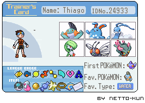 [PokeCommunity.com] Netto-kun's Custom Trainer Cards