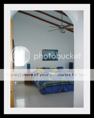 master bedroom in villa in Playacar